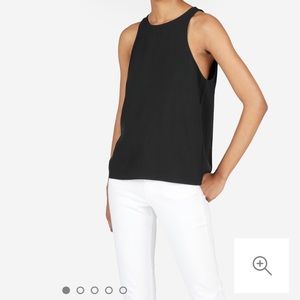 Everlane Japanese GoWeave Highneck Tank sz2 black